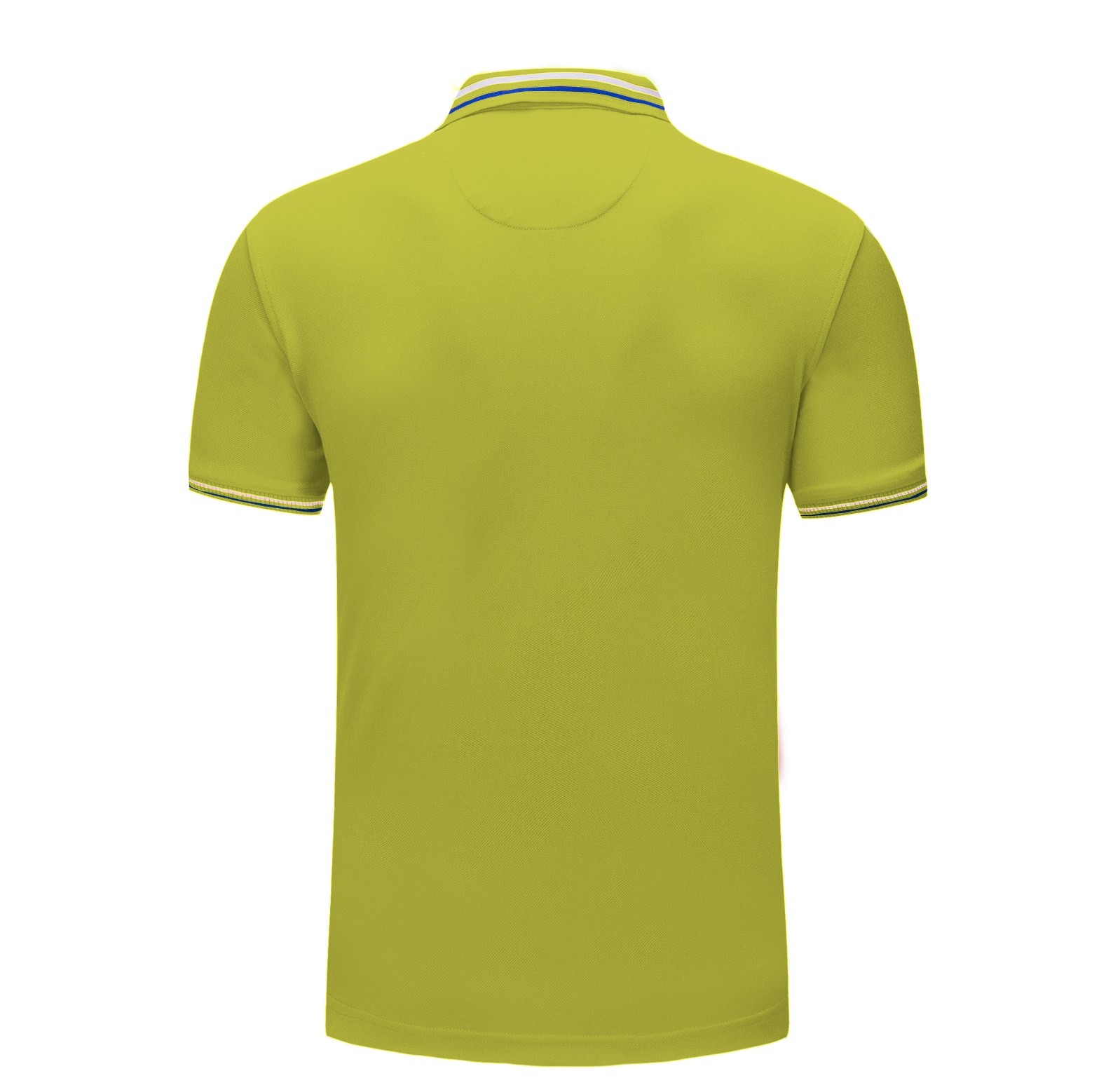 淡黄色广告衫-半袖广告衫定做(图3)