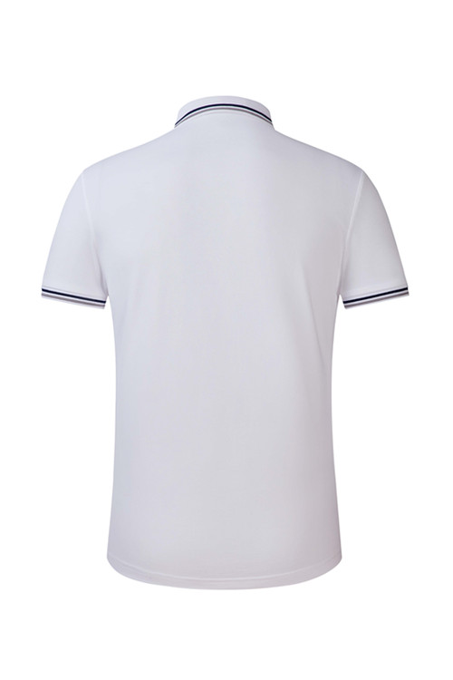 高档陶瓷桑蚕丝T恤衫定制 白色(图2)