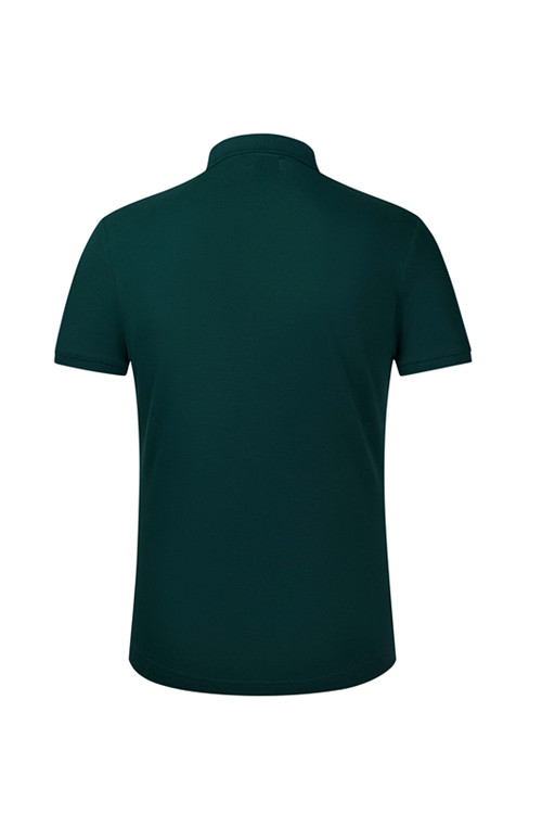 竹绒纤维棉T恤衫订做 墨绿色(图2)